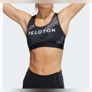 Adidas x Peloton Women's Primegreen BT Print Tight Bra Set Size Small NWT NWOT